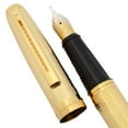 thumbnail image 2 of Sheaffer Prelude Barleycorn 22kt Gold Plated Fountain Pen - Medium Nib 371-0M, 2 of 3