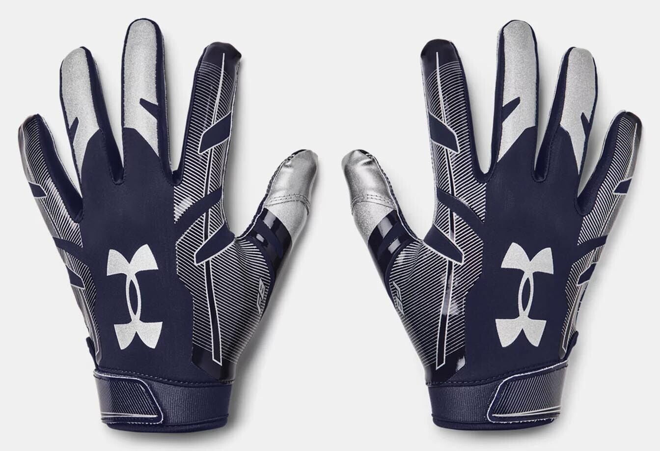 Under Armour Men's UA F8 Football Gloves 1368851410 Midnight Navy