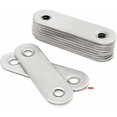 thumbnail image 3 of Fijación de Panel plano recto JAMW 10 Uds. Soportes de Acero Inoxidable 60x16mm Sencillez, 3 of 5