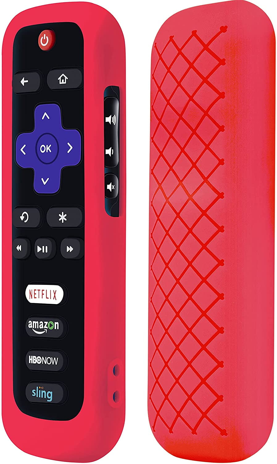 Remote Case for Roku, Battery Cover for TCL Roku Smart TV Steaming