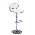 thumbnail image 1 of Heavenly Collection White Adjustable Stool, 1 of 1