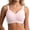 Pink, variant on Elly Wireless Bra For Women No Underwire Full Coverage Seamless Everyday Wear Mesh Lace Design Comfort Fit, M, Coffee