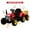Red, variant on EastVita Kids Powered 12V 25-35W Ride on Car ,Toddler Riding, Driven Electric Tractor, Large Farm Tractor Toy on Car, Farm Simulation Driving With Remote Control/7-led /Horn/MP3 Player