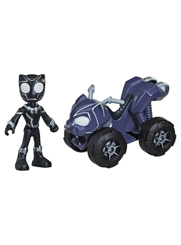 Marvel: Spidey and His Amazing Friends Black Panther Preschool Kids Toy Action Figure for Boys and Girls Ages 3 4 5 6 7 and Up