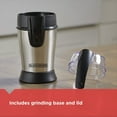 thumbnail image 2 of Black + Decker Smartgrind Stainless Steel Coffee Grinder, 2 of 8