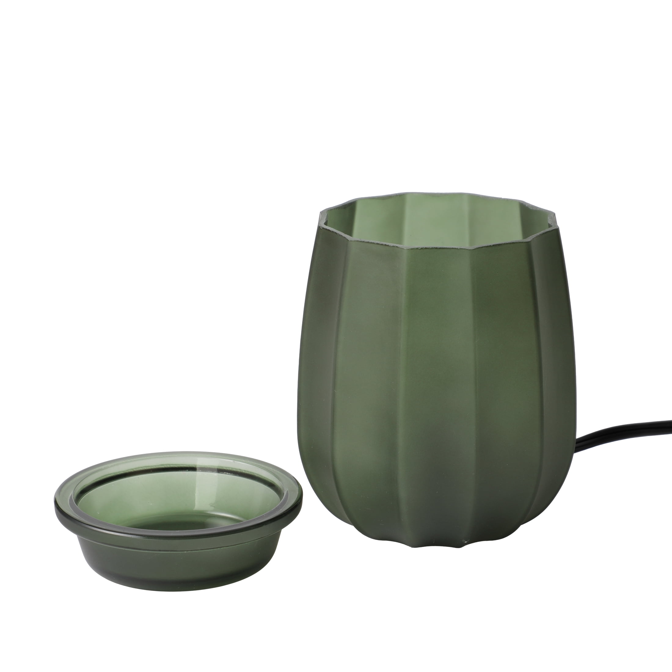 Better Homes & Gardens Green Soft Facet Wax Melt Warmer with Wax Melts, 2 Piece Gift Set