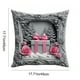 thumbnail image 3 of pstuiky Fundas de almohada navideñas de 45x45 cm (17,7x17,7 pulgadas), fundas decorativas con tela suave y cremallera oculta para decoración del hogar., 3 of 6
