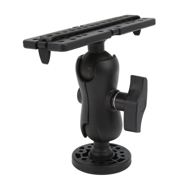 Fish Finder Mount, GPS Fishfinder Bracket Base Nylon+Silicone RAM-B-111U For Marine Finders Replacement For ECHOMAP Plus 72cv 73cv 74cv 75cv 77cv ANGGREK HB1619