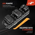 thumbnail image 5 of A-Premium Front Driver Side Master Power Window Switch Compatible with Nissan Frontier 2008-2020, Xterra 2008-2015, 5 of 6