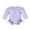 Purple, variant on Hirigin Toddler Rash Guard One Piece Swimsuit Baby Girl Long Sleeve Ruffles Swimwear Zipper Bathing Suit Checkerboard Outfit