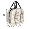 thumbnail image 3 of Disketp Cowboys Riding Horses In Desert for Insulated Lunch Bag for Women and Men, Perfect for Work, Hiking, Picnic, 3 of 8