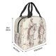 thumbnail image 3 of Fotbe Cowboys Riding Horses In Desert Bolsa Térmica con Estampado y Forro de Aluminio Grueso Bolsa de Almuerzo con Bolsillo Frontal para Hombres y Mujeres, Ideal para Trabajo, Escuela, 3 of 8