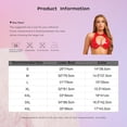 thumbnail image 5 of Oyolan Womens Shiny Patent Leather Halter Bra Backless Cut Out Design For Party Clubbing Purple M, 5 of 5