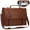Browm, variant on RAINSMORE Mens Messenger Bag 17 Inch Waterproof Vintage Leather Laptop Briefcase Satchel Bag Computer Shoulder Bag Large Laptop Bag for Office Business Travel College,Browm