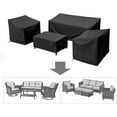 thumbnail image 2 of Patio Furniture Covers,Outdoor Furniture Cover Waterproof,Patio Furniture Set Covers for 4 Piece Outdoor Conversation Set,Patio Covers Set-XX-Large (Black), 2 of 8