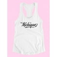 thumbnail image 3 of Usa Michigan Design Tank Women -Image by Shutterstock, Female Medium, 3 of 4