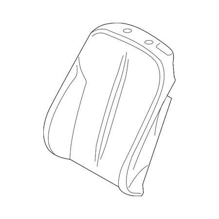 - Genuine OE BMW Seat Back Cover 52-10-7-280-651