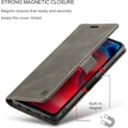 thumbnail image 3 of Case for Moto G Stylus 5G 2021,PU Leather Folio Flip Wallet Case with Card Holster Stand Kickstand Magnetic Closure Shockproof Phone Cover for Motorola Moto G Stylus 5G 2021 (Coffee), 3 of 17