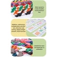 thumbnail image 3 of Niños Educación Temprana Juguetes De Matemáticas Juego De Pensamiento Lógico Dinosaurio Color Cognición Número Aritmética Aprendizaje Preescolar Material Didáctico Vogacara FN006537-00, 3 of 6
