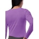 thumbnail image 2 of Sivvan Uniformes Médicos Para Mujer - Camiseta Cómoda De Manga Larga - S8500 - Lavanda - Xs, 2 of 5