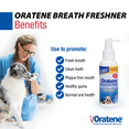 thumbnail image 2 of Oratene Brushless Oral Care Breath Freshener for Dogs and Cats, 4oz, 2 of 7