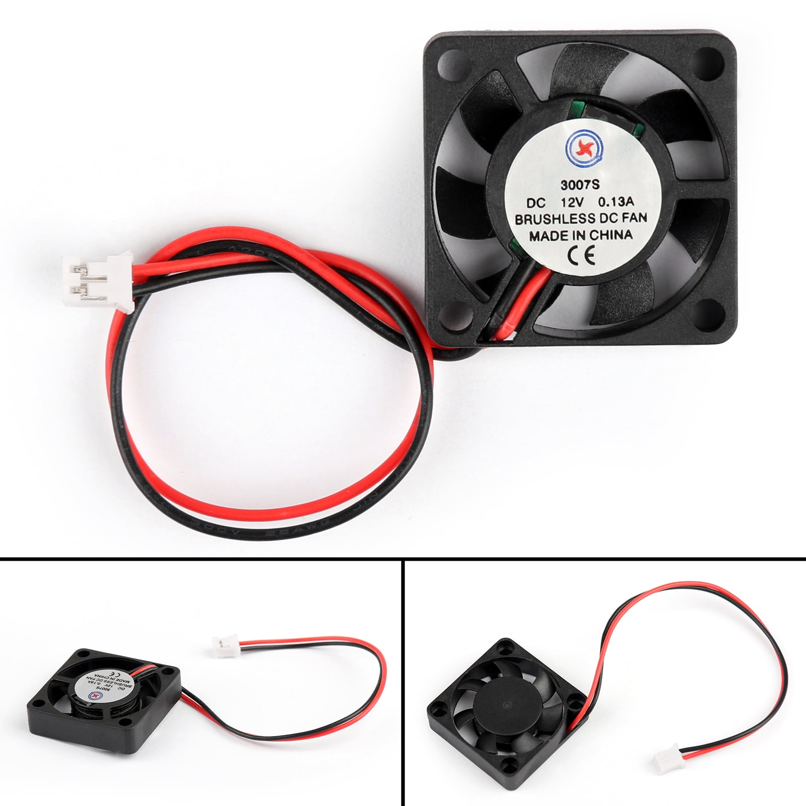 1 pcs Brushless DC Cooling Fan 13 Blade 5V 7010S 70x70x10mm 2 wire 