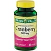 Spring Valley Standardized Extract Cranberry Capsules, 500 mg, 60 count