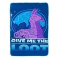 thumbnail image 1 of Fortnite Llama Plush Blanket, 1 of 4