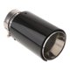 thumbnail image 5 of Punta de silenciador de cola de tubo de trasero de coche de fibra, 5 of 8