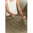 thumbnail image 5 of CGK Linens 4-Piece Ultra Soft & Comfy Hotel Luxury Sheet Set - Queen Size Cooling Bed Sheet Fits 8"-16" Mattresses, Khaki, 5 of 7