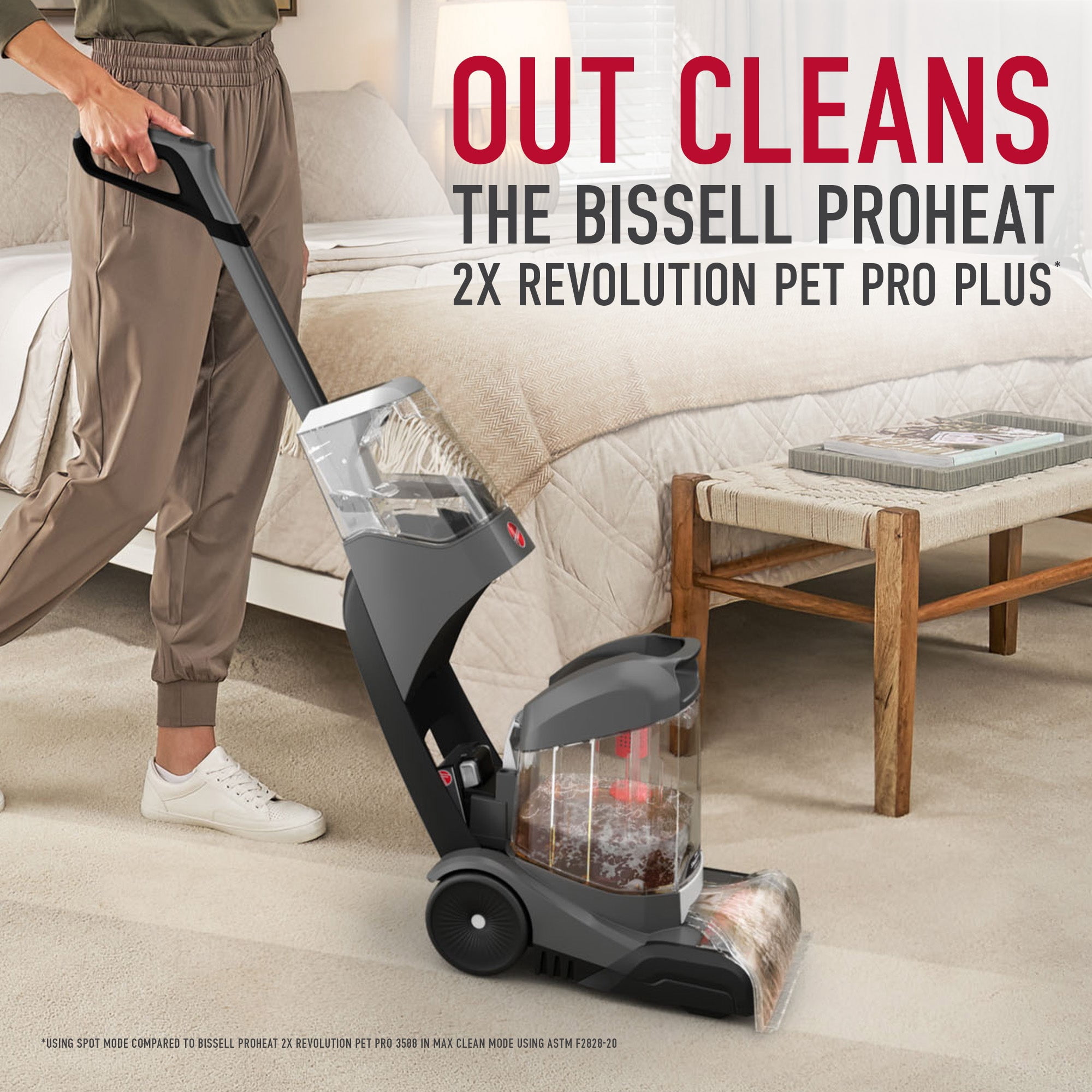 Hoover Residential Vacuum Onepwr Smartwash Cordless Carpet Cleaner Machine, V