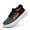 Black, variant on YYTLCH Skate Sneakers for Women Classic Platform Walking Shoes Comfort Lace Up Fashion Casual Women Shoes