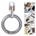 thumbnail image 3 of Heavy Duty Car Accesorios giratorios de 360 grados giratorio ligero Lvero Conector Car Key Fobs C Hugo Anillo llavero, 3 of 10