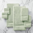thumbnail image 2 of Green Lily 6 Piece Bath Towel Set, Better Homes & Gardens Thick and Plush Towel Collection, 2 of 5
