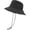 Black, variant on Bucket Rain Hat with Chin Strap Quick Dry Packable Boonie Sun Hat Safari Hat UV Protection