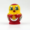 thumbnail image 4 of 10pcs Animal Pattern Wooden nesting toys Russian Nesting Dolls Matryoshka stacking dolls (Duck), 4 of 7