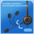 thumbnail image 2 of Graflsoa H360D-USB Dual-Ear Headset with 180° Rotating Arm & 330° Adjustable Mic - USB Control, Noise Cancellation, Volume Adjustment, Anti-EMI, 2 of 7