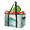 Multicolor 1, variant on Ocean Sea Nature Reusable Grocery Bag, Foldable Shopping Tote Bag with Reinforced Handles, Large Kitchen Grocery Bags for Shopping Groceries Picnic