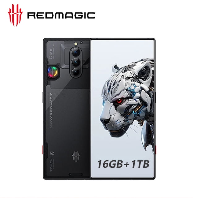 RedMagic 8s Pro Plus 5G Smartphone 120Hz Teléfono para juegos 6.8 AMOLED Pantalla completa flexible 5000mAh Snapdragon 8 Gen 2 16GB+1T Dual -Sim 165W Cargador rápido Global Rom