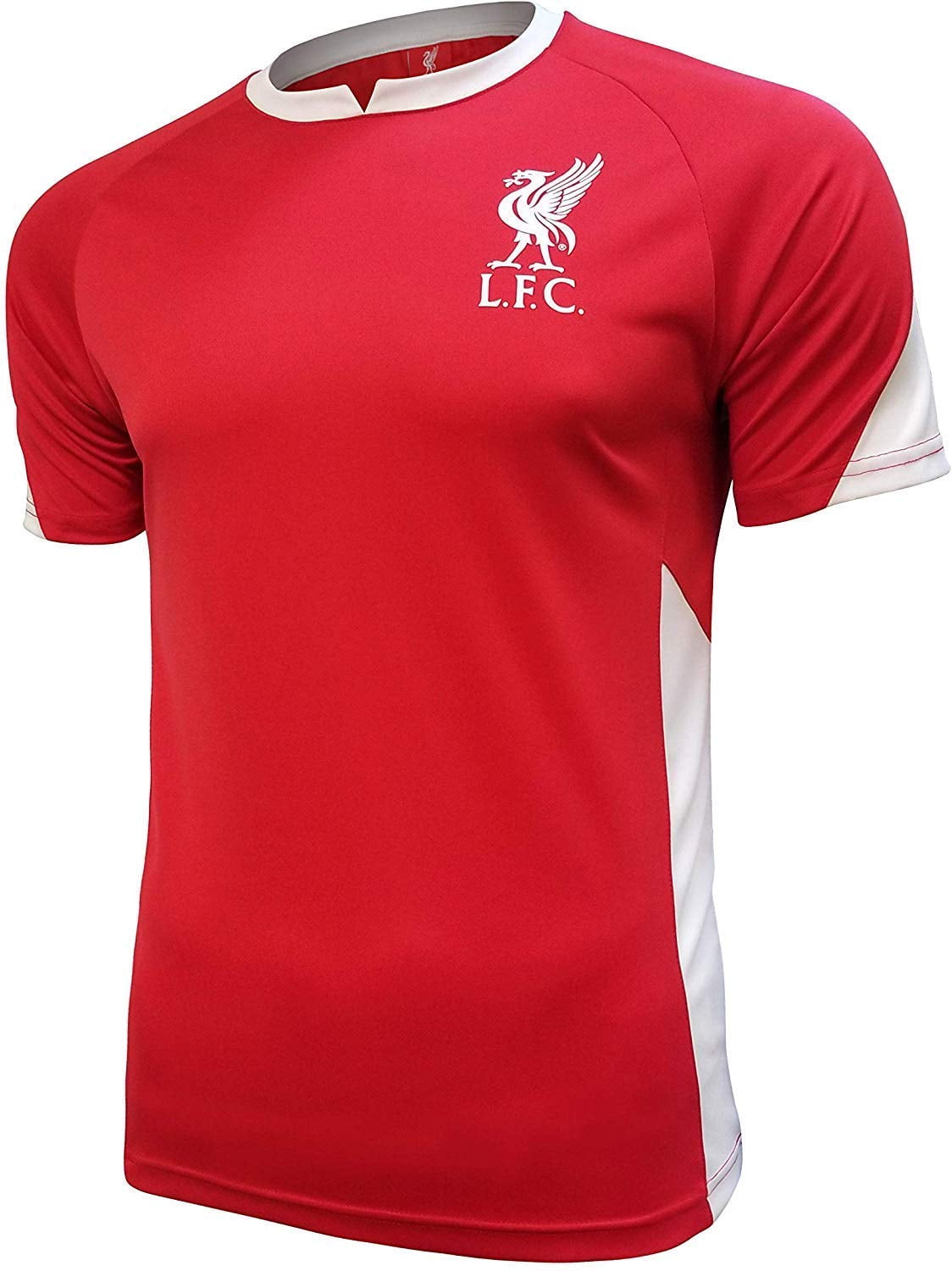 Icon Sports Men Liverpool Official Licensed Soccer Poly Shirt Jersey