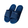 thumbnail image 1 of Guardurnaity Zapatilla de baño de secado rápido para múltiples ocasiones, zapatillas de ducha, zapatillas antideslizantes Accesorios de calzado Azul oscuro, 1 of 6
