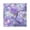 Golden Pointer, variant on 7.78in Square Artistic Wall Clock Dual-Purpose Tabletop & Hanging Decor Silent Non-Ticking Clocks for Home Office Purple Peony Flower