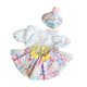 thumbnail image 2 of Colección de vestuario para muñecos de peluche de pato de 15 cm: opciones de vestuario únicas Conjunto de vestido de pastel, 2 of 9