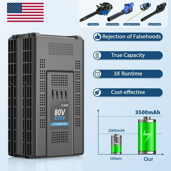 3.5Ah 80V Battery for Kobalt 80Volt Li-Ion KB2580-06 KB580-06 KB680-06 KB280-06