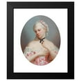 thumbnail image 2 of Theodore Fantin-Latour 20x24 Black Modern Framed Museum Art Print Titled - Portrait of Young Beauty, 2 of 5