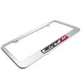 thumbnail image 3 of Dodge SRT-8 Logo in 3D American-Made Mirror Chrome Metal License Plate Frame, 3 of 8
