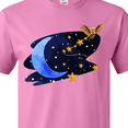 thumbnail image 4 of Inktastic Owl Decorating the Night with Moon and Stars T-Shirt, 4 of 5