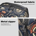 thumbnail image 4 of Motorcycle Waterproof Oxford Fabric Storage Pouch for Electronic Devices - Cord Organizer, Hard Drive Bags, Canvas Storage Box Small, Charger Cord Organizer - 5.9x9.44x3.14 in, 4 of 6