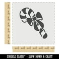 thumbnail image 2 of Candy Cane with Bow Christmas DIY Cookie Wall Craft Stencil - 7.0 Inch, 2 of 5