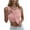 Pink, variant on Womens Tank Tops with Built in Bra Ribbled Stretch Yoga Top Camisole Basic Layer Shirts Blouse